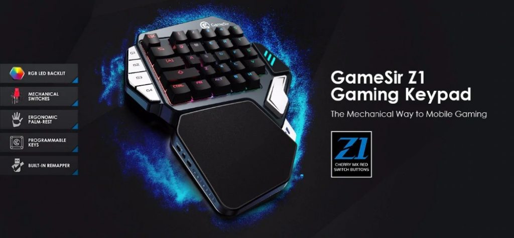 coupon, gearbest, GameSir Z1 Wired Wireless Gaming Mechanical Keyboard