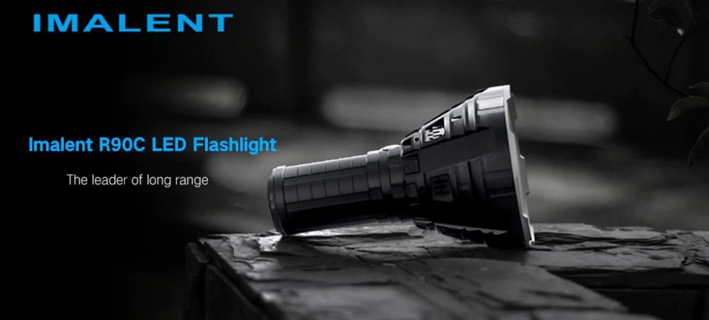 coupon, gearbest, Imalent R90C LED Flashlight