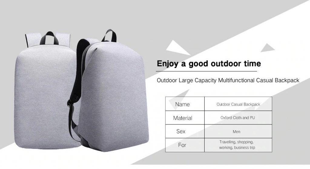 coupon, gearbest, Kaka Outdoor Large Capacity Casual Backpack