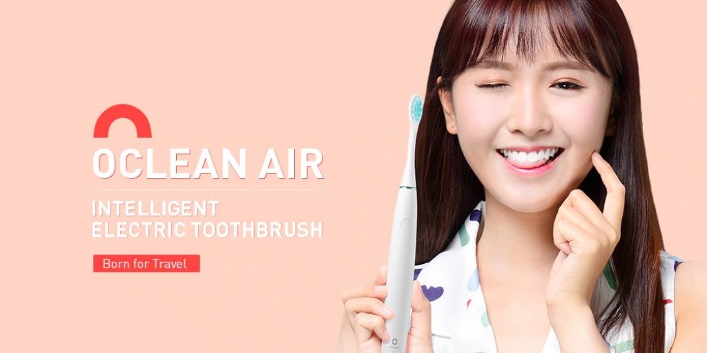 coupon, banggood, Oclean Air Intelligent APP Control Sonic Electrical Toothbrush - WHITE, coupon, GearBest