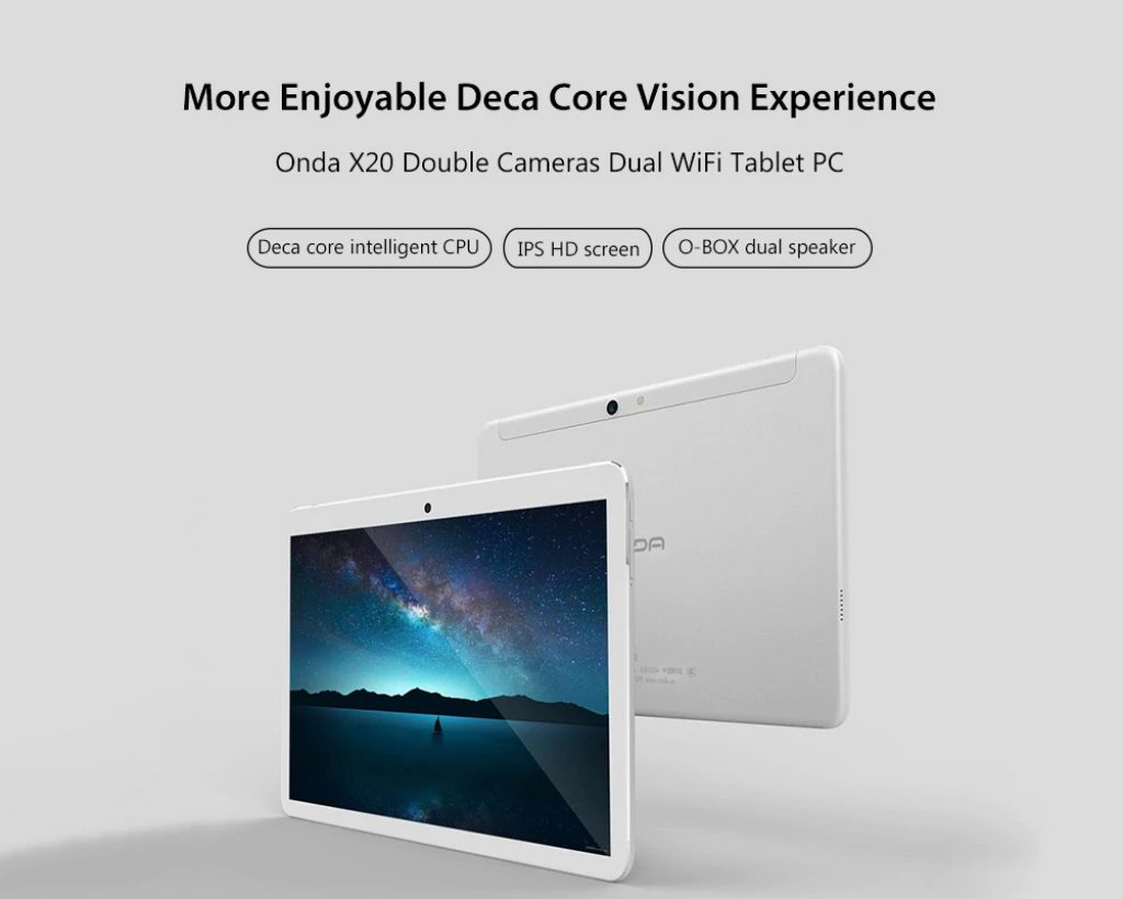 coupon, gearbest, Onda X20 Tablet PC
