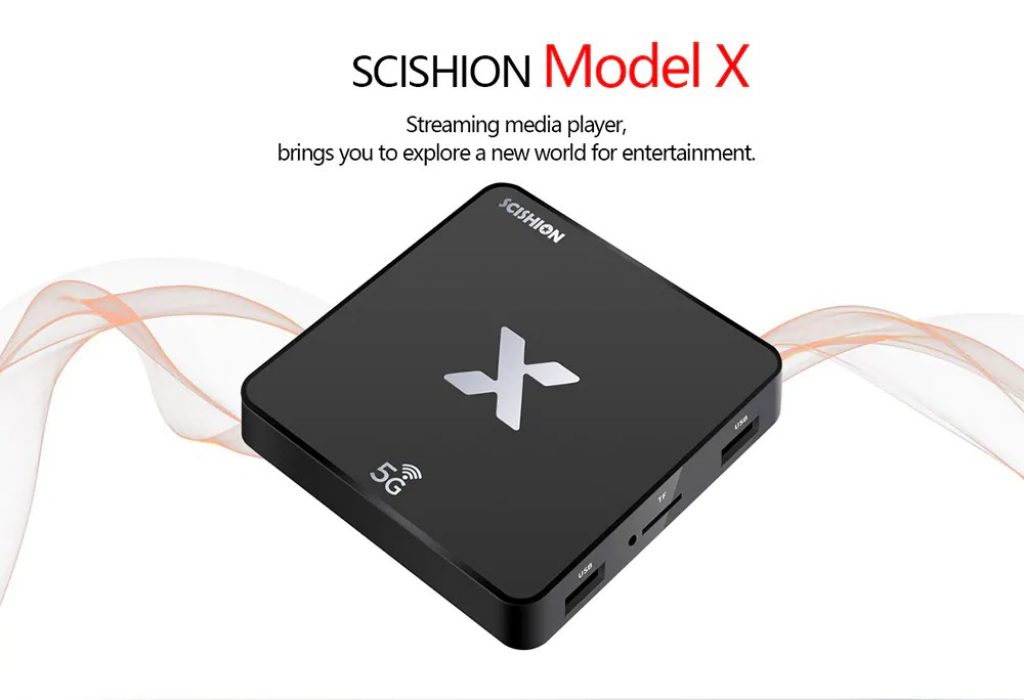 coupon, gearbest, SCISHION Model X Android 8.1 TV Box