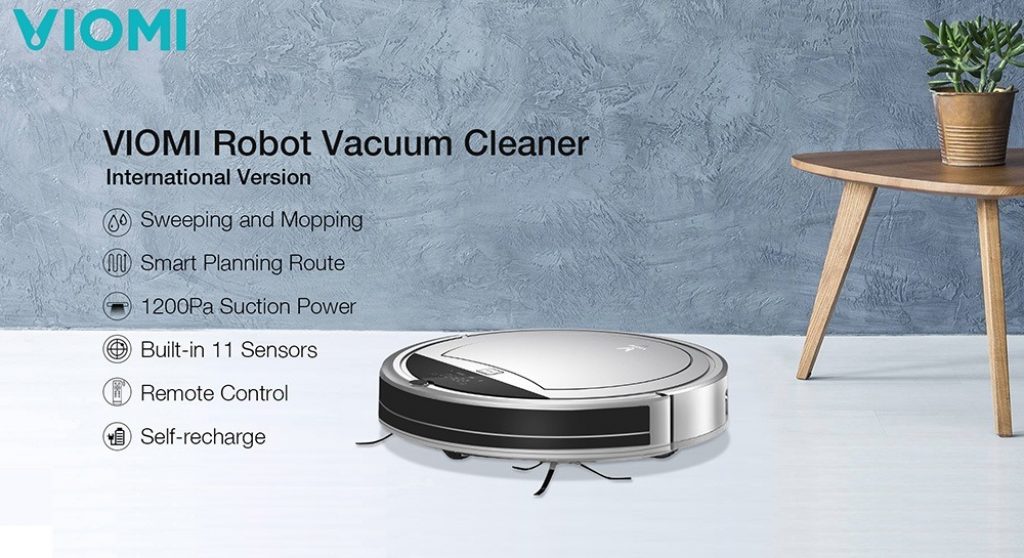 coupon, gearbest, VIOMI VXRS01 Automatic Intelligent Cleaning Robot from Xiaomi youpin