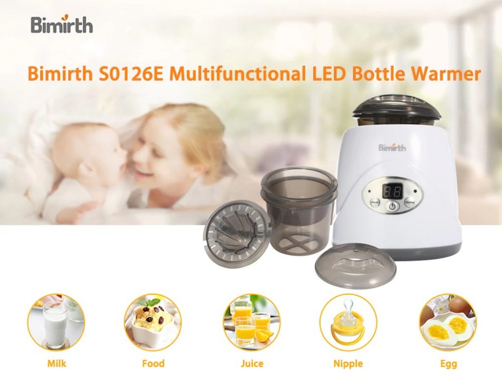 coupon, gearbest, Bimirth S0126E Multifunctional LED Bottle Warmer