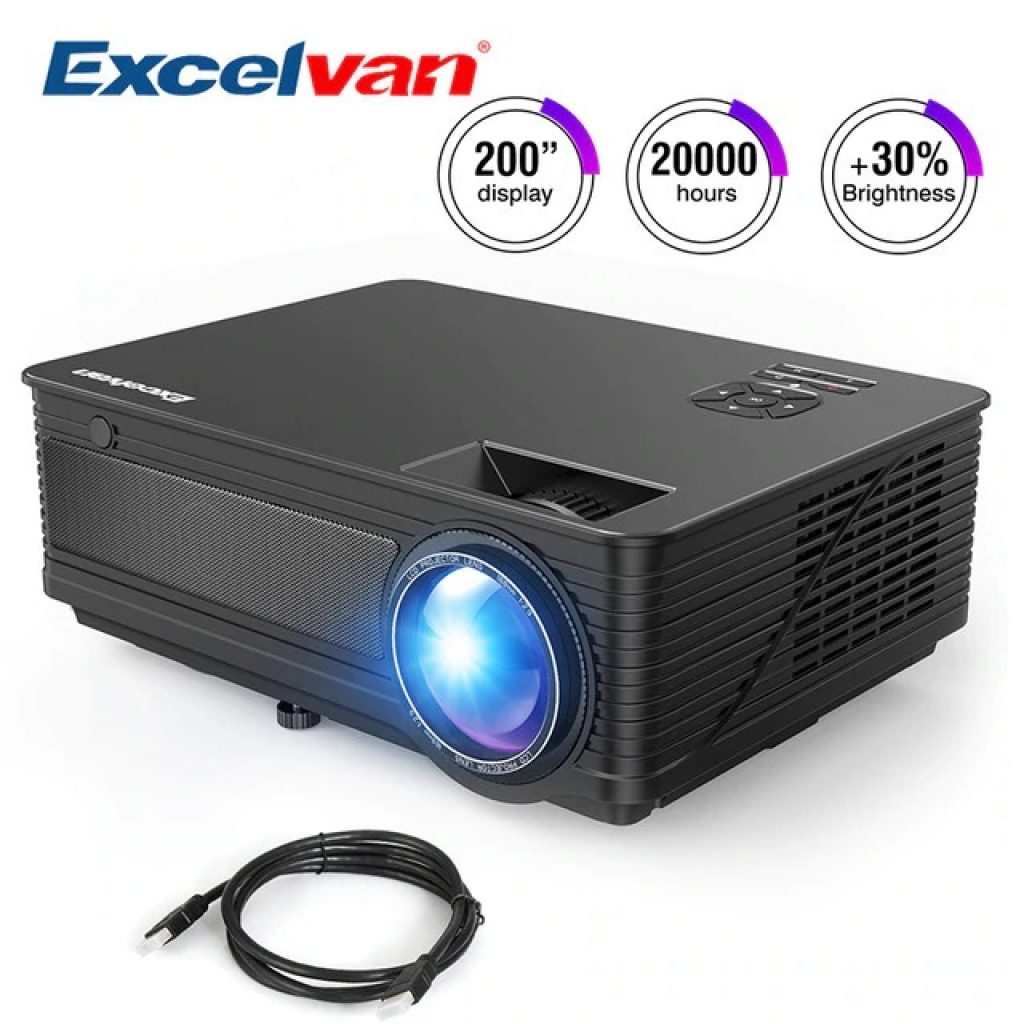 coupon, gearbest, Excelvan M5 projector