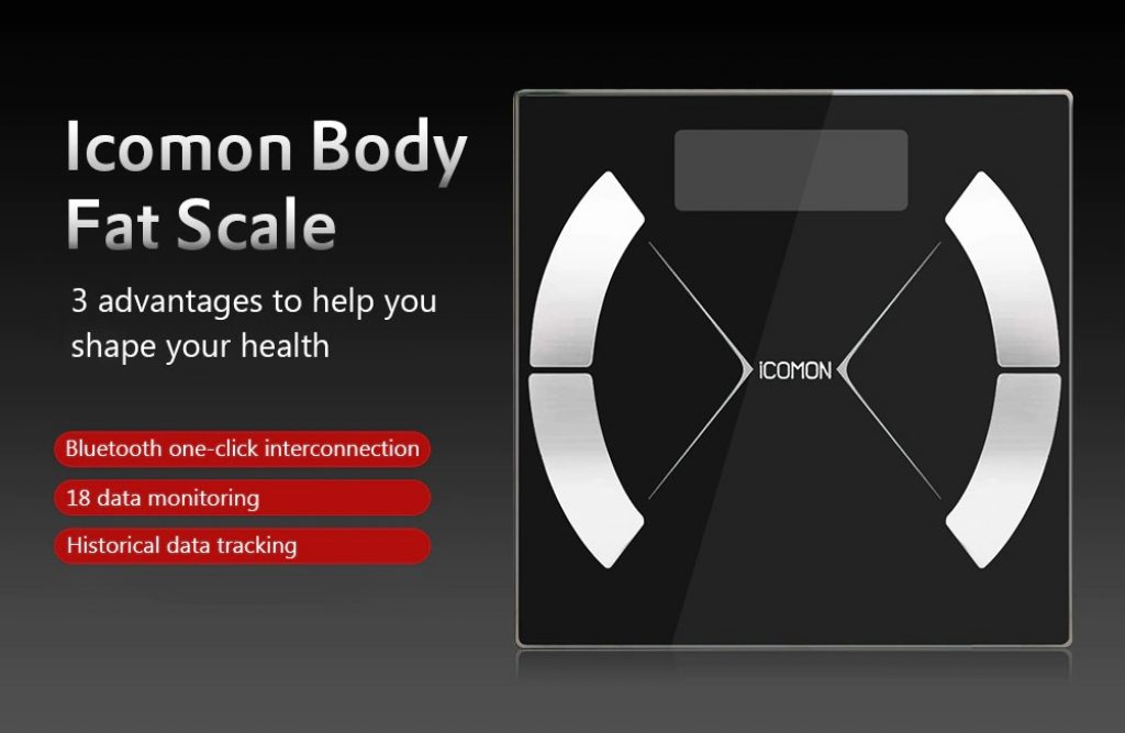 coupon, gearbest, Icomon i31 Bluetooth 4.0 Body Fat Scale