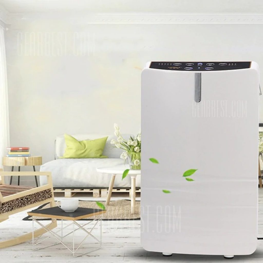 coupon, gearbest, Intelligent Negative Ion Household Small Air Purifier Electrical Indoor Formaldehyde Remover