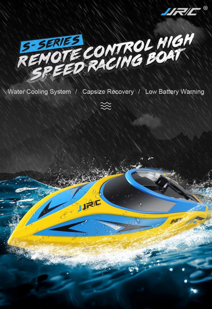JJRC S2 Waterproof Turnover Reset Water Cooling RC Boat