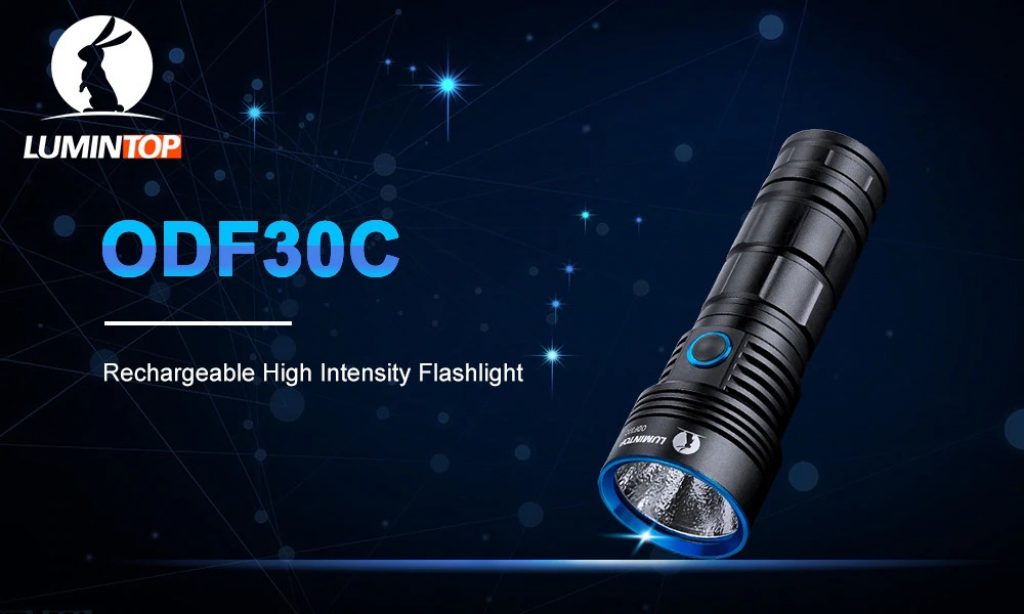 coupon, gearbest, LUMINTOP ODF30C Strong Light Long Endurance Flashlight