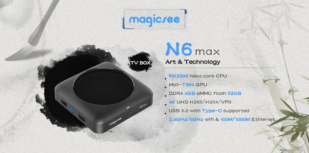 coupon, gearbest, MAGICSEE N6 MAX TV Box