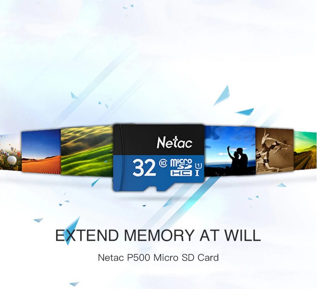 coupon, gearbest, Netac P500 Micro SD Card 32GB