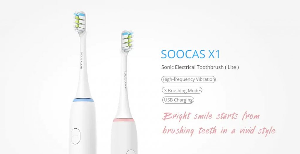 coupon, gearbest, SOOCAS X1 Sonic Electrical Toothbrush Dental Care