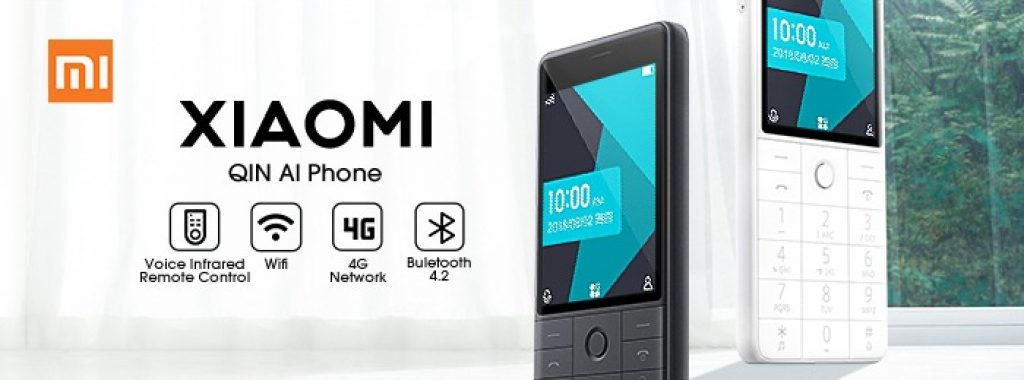 gearvita, coupon, banggood, XIAOMI QIN AI Phone 4G Network Wifi BT 4.2 Voice Infrared Remote Control Dual SIM Feature Phone