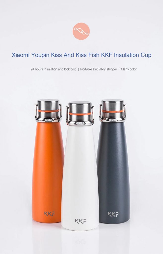 coupon, gearbest, Xiaomi Youpin Kiss Fish KKF Insulation Cup