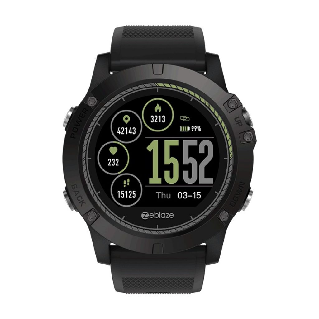coupon, banggood, Zeblaze VIBE 3 HR Rugged Inside Out HR Monitor 3D UI All-day Activity Record 1.22' IPS Smart Watch