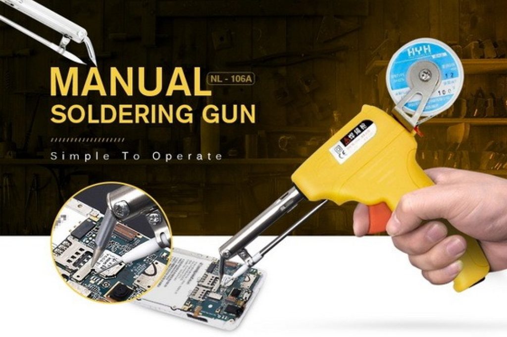 coupon, gearbest, gocomma Manual Soldering Gun