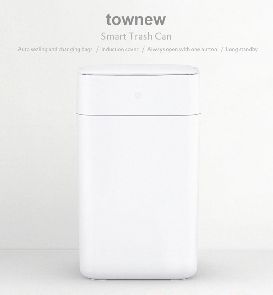 coupon, gearbest, townew T1 Touchless Automatic Motion Sensor Trash Can from Xiaomi Youpin
