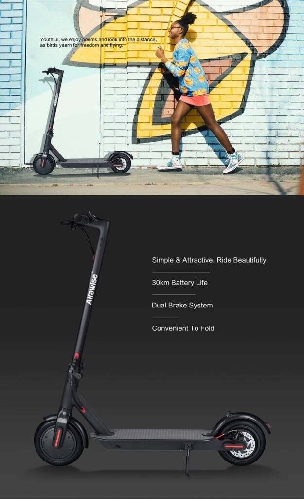 coupon, gearbest, Alfawise M1 Folding Electric Scooter