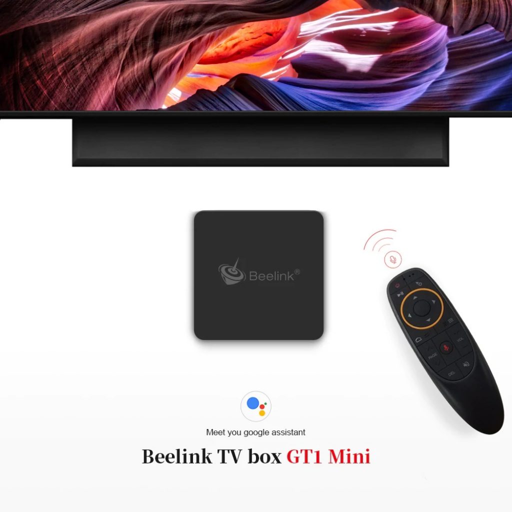 coupon, gearbest, Beelink GT1 MINI TV Box with Voice Remote