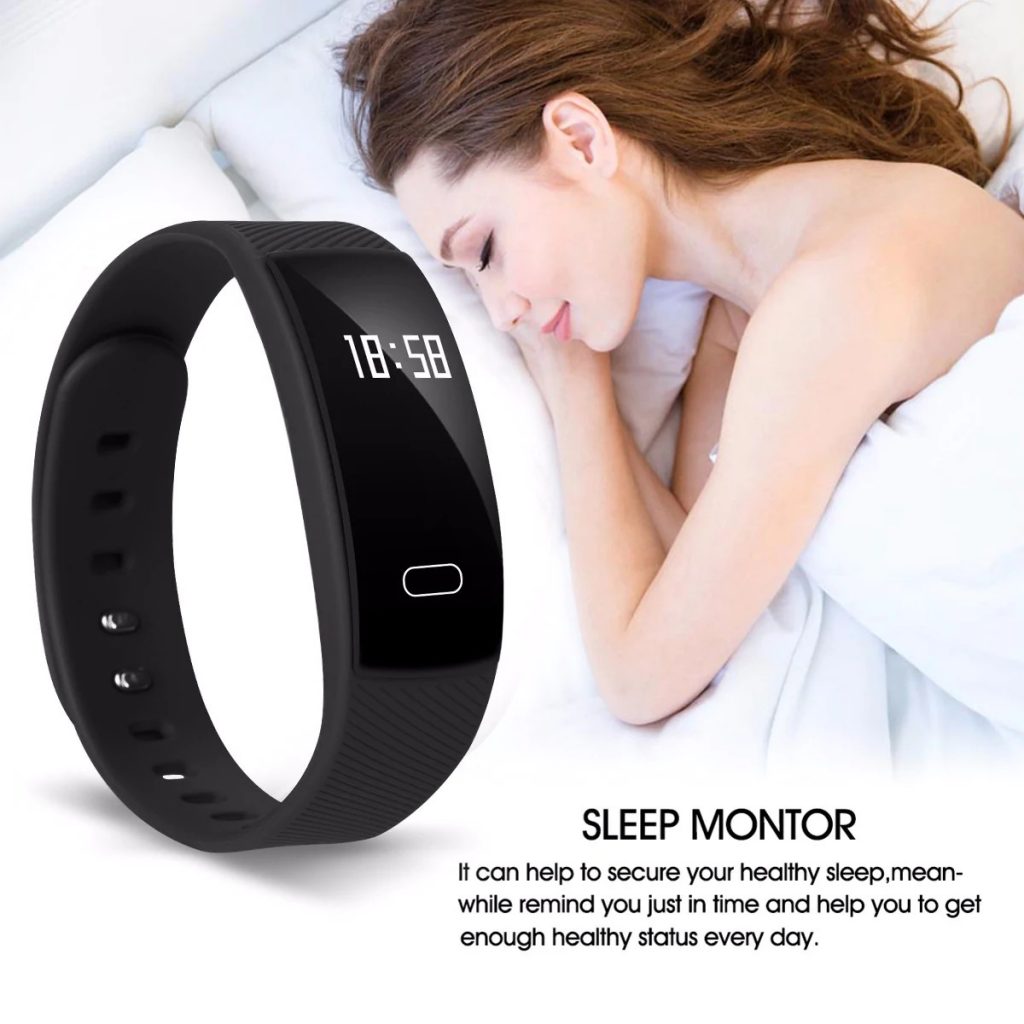 coupon, gearbest, Diggro QS80 Heart Rate Smart Wristband Sleep Monitor Call Reminder Steps Counting Blood Pressure Monitor