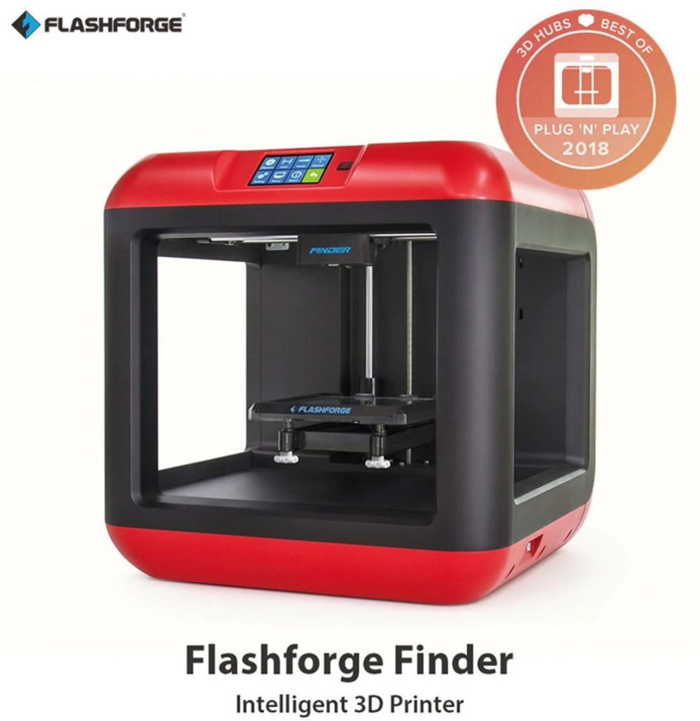 coupon, gearbest, Flashforge 3D Printer Finder with Auto Leveling Removable Platform