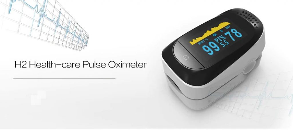 coupon, gearbest, H2 Health-care 6 Display Modes Pulse Oximeter