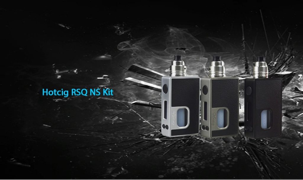 coupon, gearbest, Hotcig RSQ NS Kit Supporting 1pc 18650 Battery