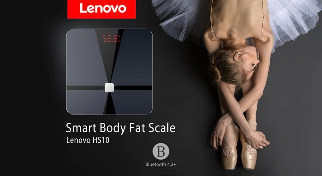 coupon, gearbest, Lenovo HS10 Smart Body Fat Scale