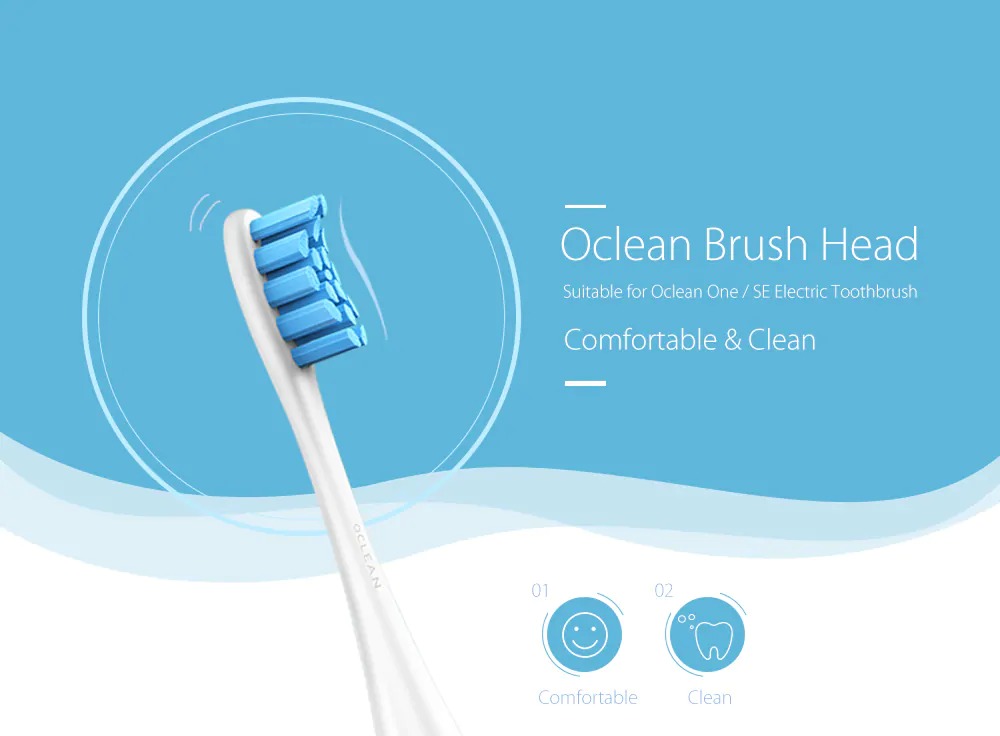 coupon, gearbest, Oclean One SE Replacement Brush Head
