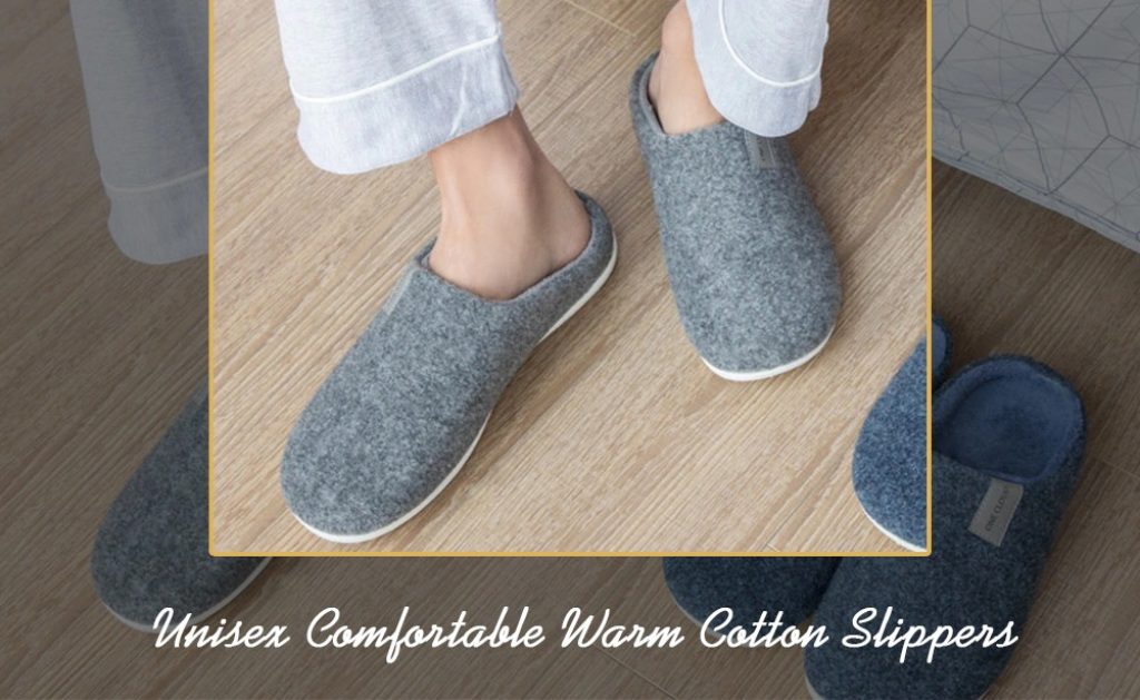 coupon, gearbest, One Cloud Unisex Cotton Slipper Warm Comfortable from Xiaomi Youpin