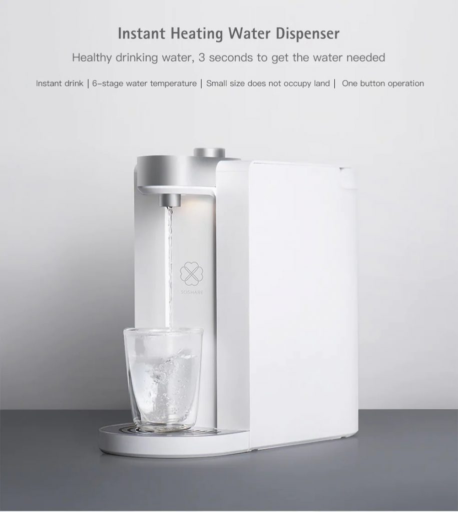 coupon, gearbest, S2101 Minimalist Instant Heating Water Dispenser from Xiaomi Youpin