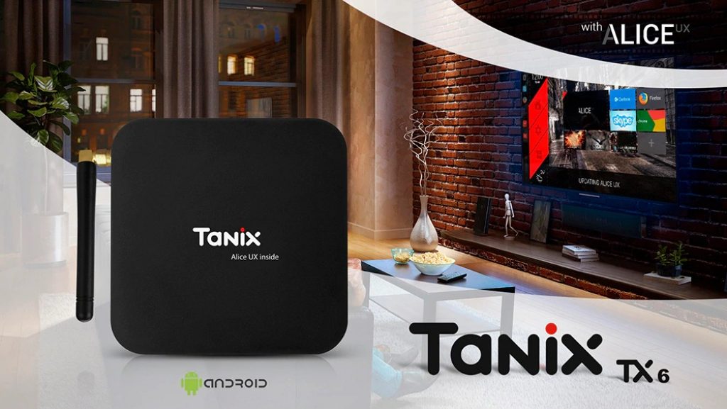 coupon, gearbest, Tanix TX6 TV Box
