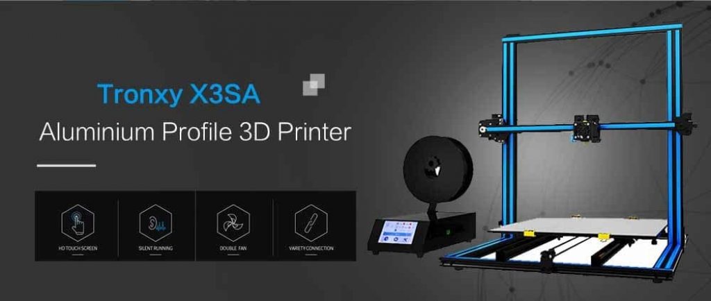 coupon, gearbest, Tronxy X3SA Quick Installation 3D Printer