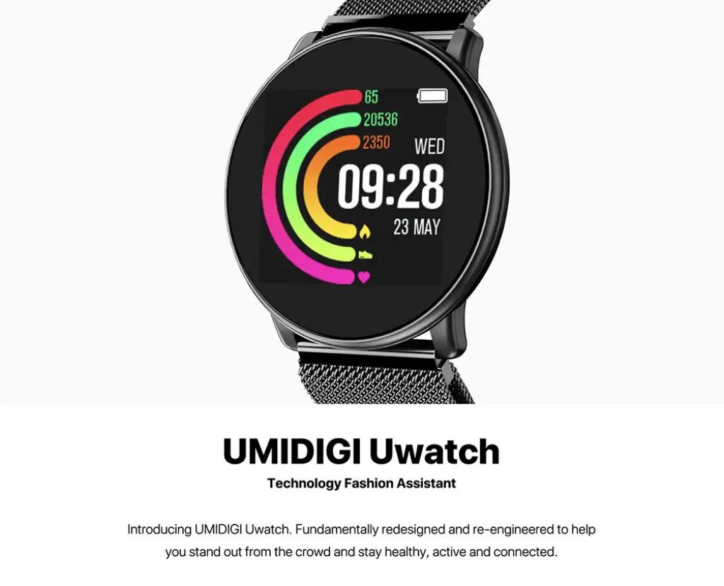coupon, gearbest, UMIDIGI Uwatch Smart Color Bracelet Smartwatch