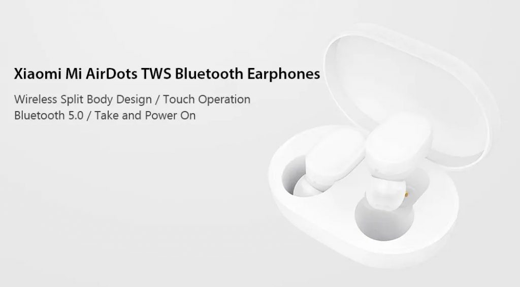 coupon, gearbest, Xiaomi Mi AirDots TWS Bluetooth Earphones Wireless In-ear Earbuds