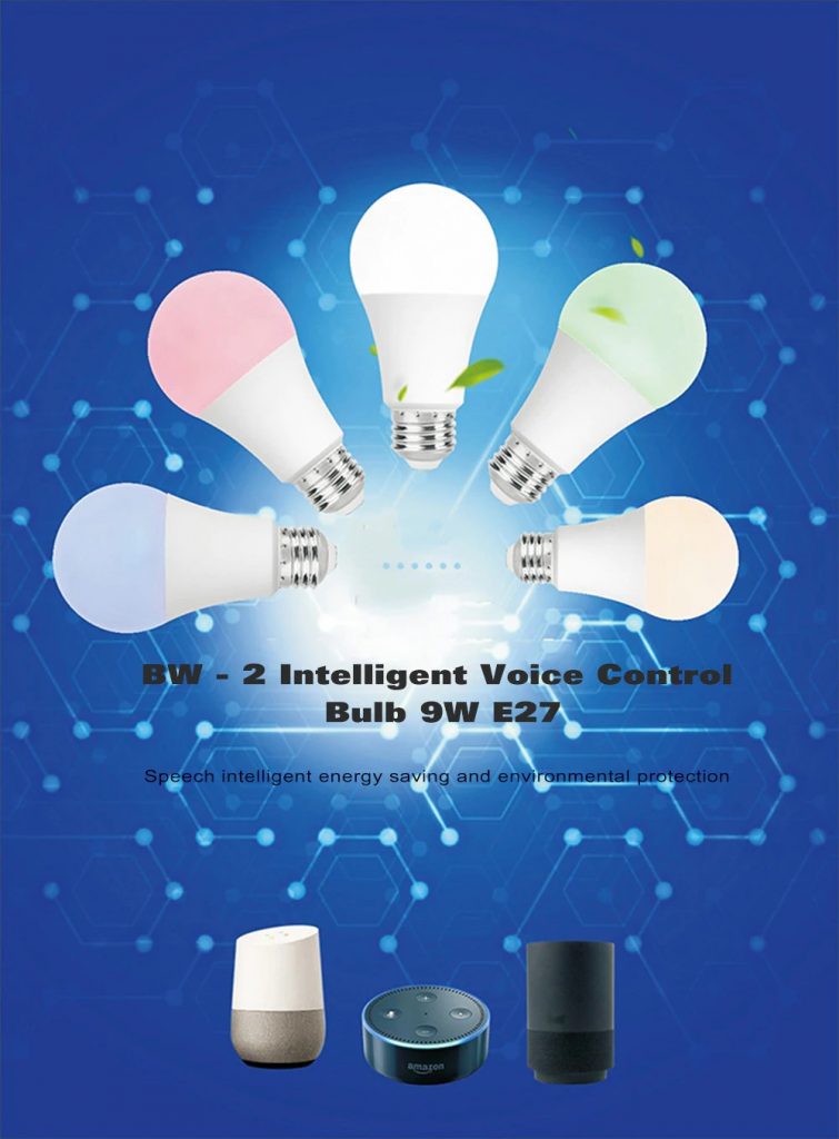 coupon, gearbest, BW - 2 WIFI Intelligent Voice Control Bulb