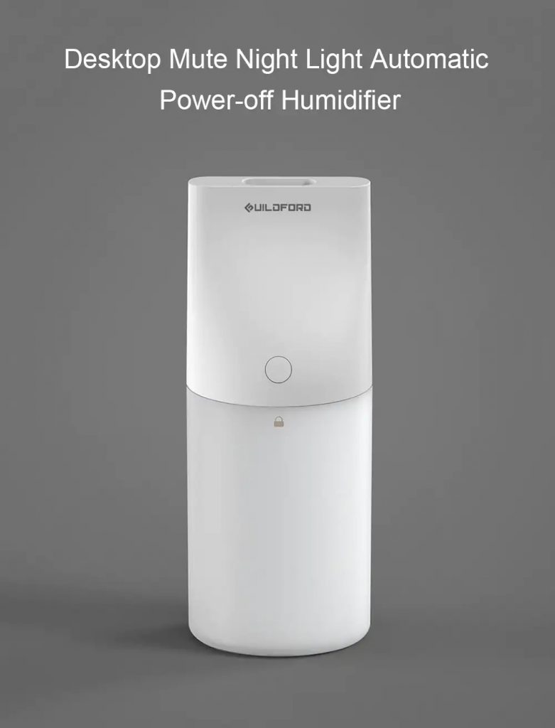 coupon, gearbest, Desktop Mute Night Light Automatic Power-off Humidifier from Xiaomi Youpin