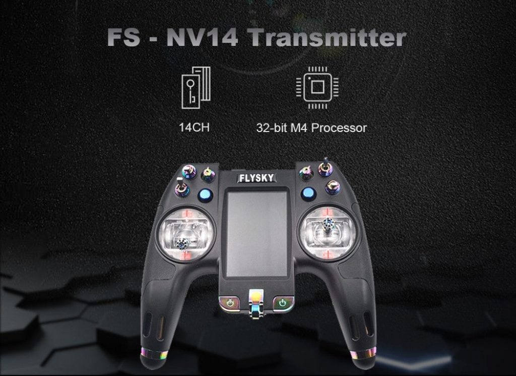coupon, gearbest, Flysky FS - NV14 2.4G 14CH Transmitter with iA8X Receiver
