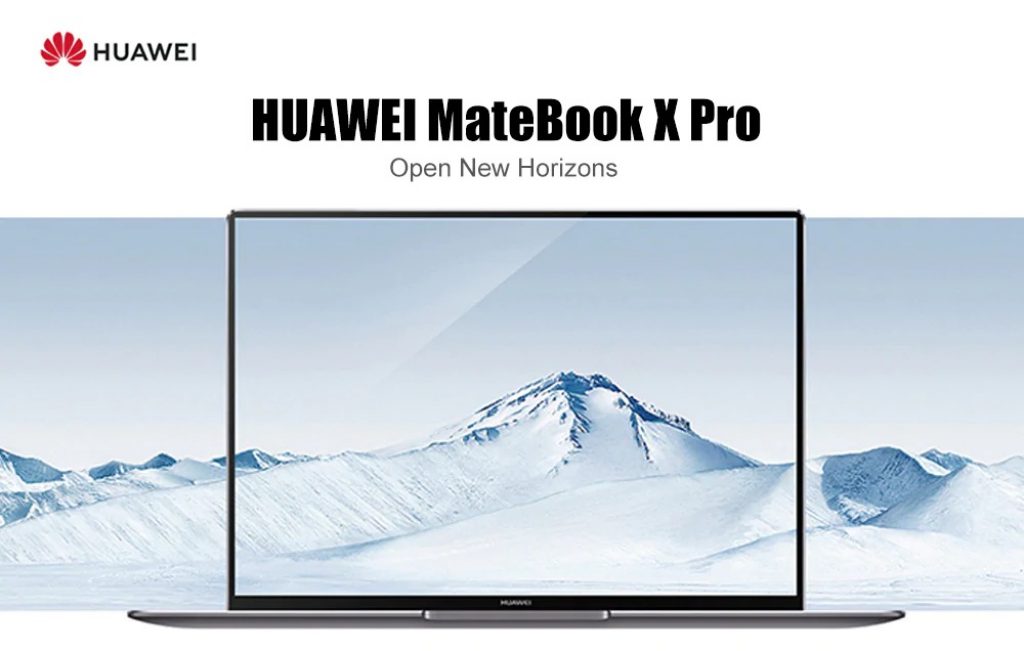 coupon, gearbest, HUAWEI MateBook X Pro Laptop Fingerprint Recognition