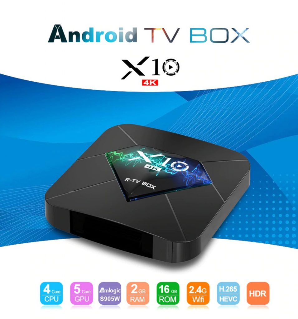 coupon, gearbest, R - TV BOX X10 TV Box