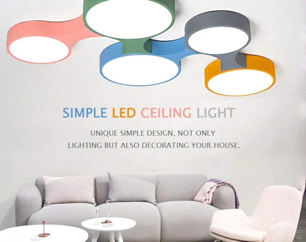 coupon, gearbest, Simple Fashion LED Ceiling Light for Home