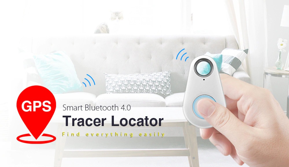 coupon, gearbest, Smart Bluetooth 4.0 Tracer GPS Locator
