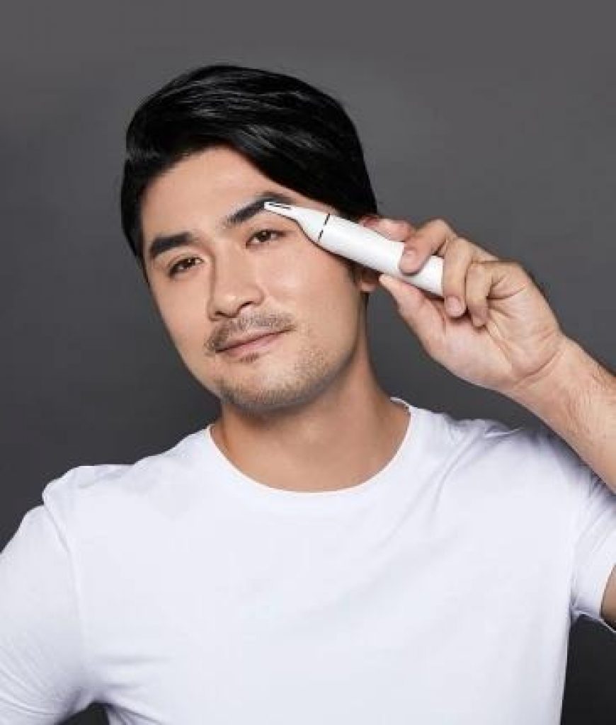 coupon, banggood, XIAOMI IPX5 Nose Hair Trimmer Eyebrow Clipper Sharp Blade Cordless Nasal Cleaner for Men