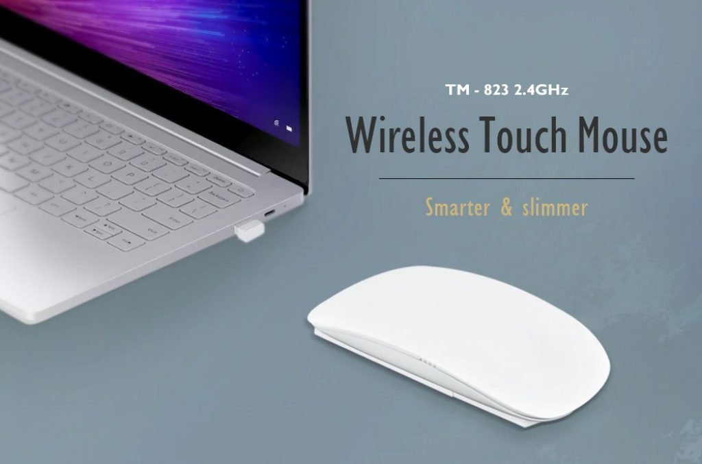 coupon, gearbest, gocomma 2.4G Wireless Touch Mouse