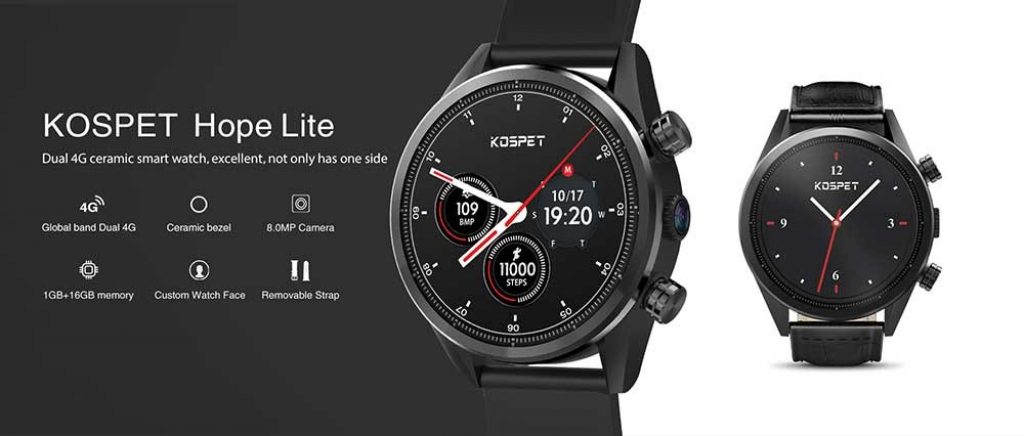 banggood, coupon, gearbest, Kospet Hope Lite 4G Smartwatch Phone