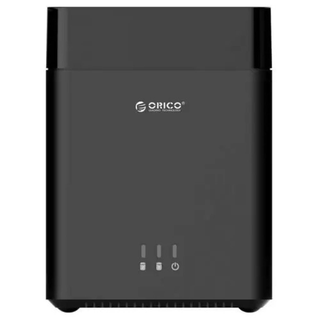 ORICO DS200C3 2 Channels Type-C Port 3.5-inch Hard Drive Enclosure Case - BLACK, coupon, GearBest