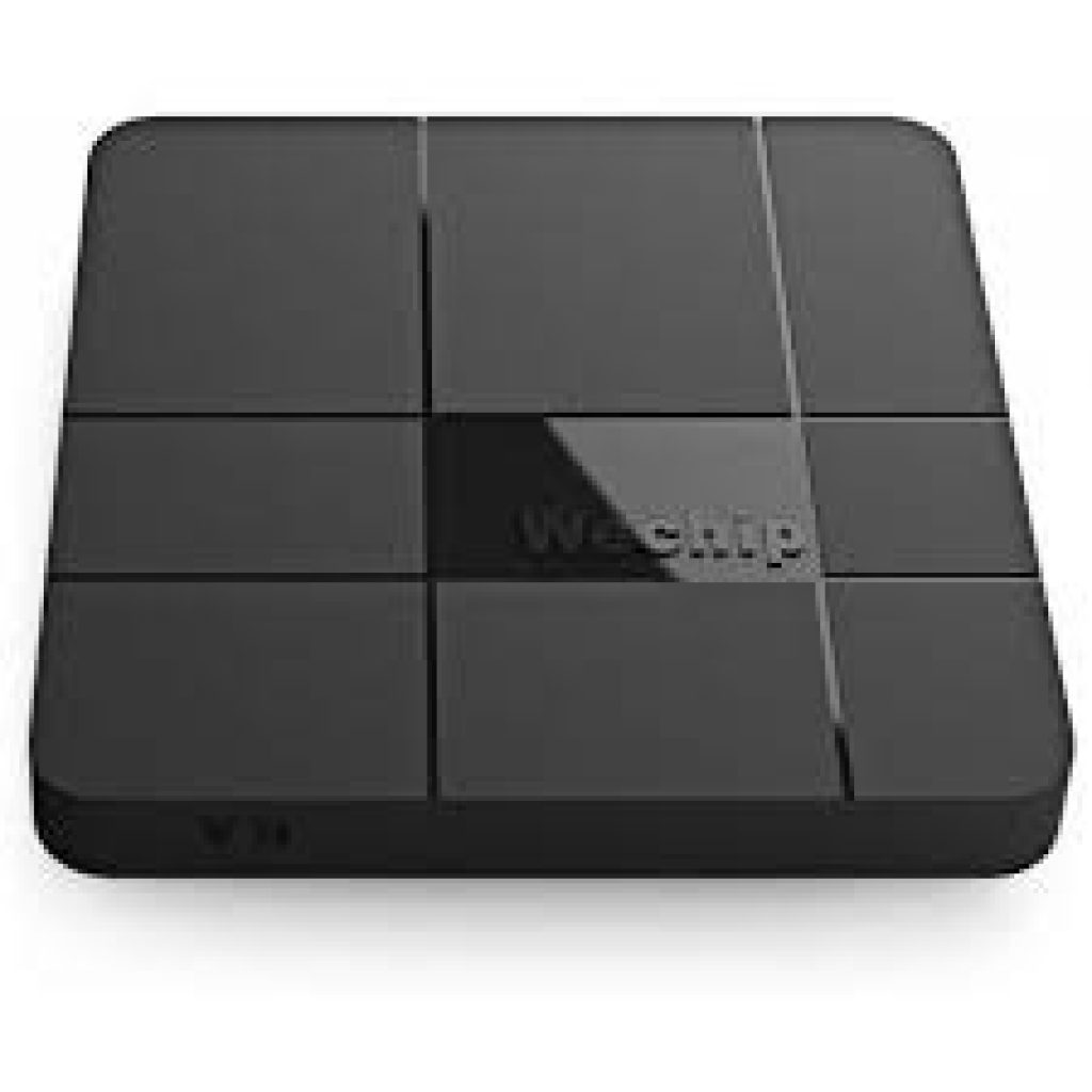 Wechip V8 MAX TV Box 4GB RAM + 64GB ROM - BLACK EU PLUG, coupon, GearBest