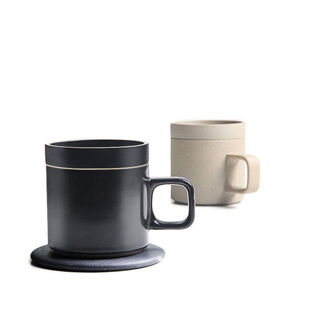 XIAOMI VH Wireless Charging 55 °C Thermos Cup Electric Cup Coffee Cup Japanese Style Mugs Ceramics Coffee Mug With Saucer Drinkware Set - Coffee, coupon, BANGGOOD