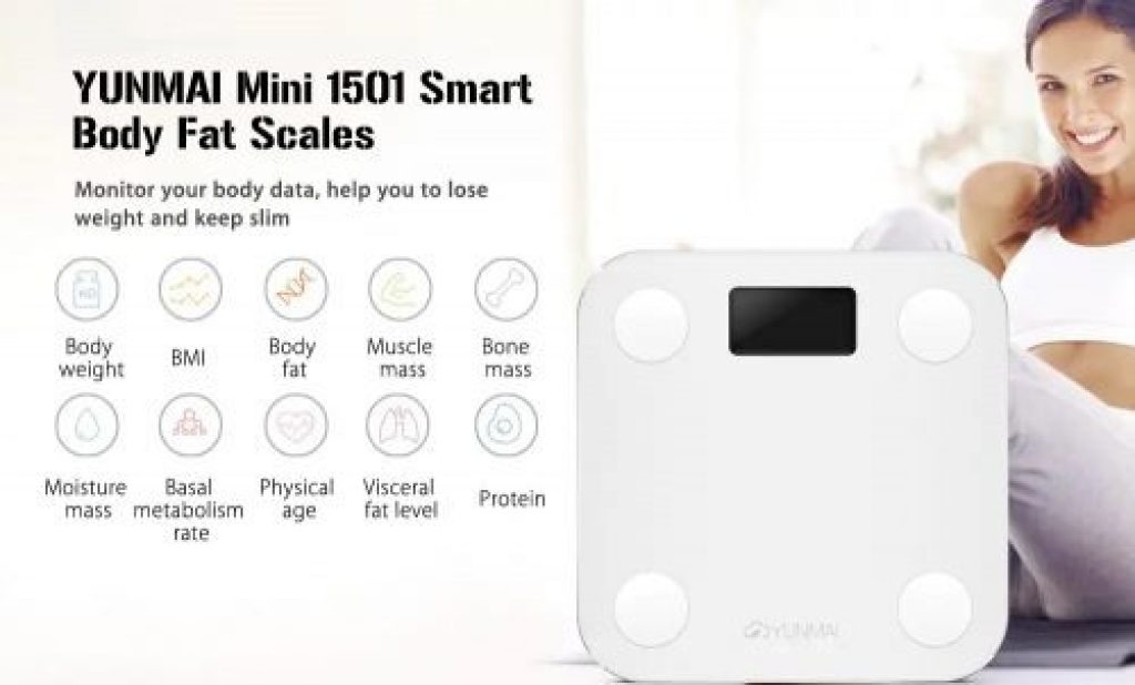 coupon, banggood, XIAOMI Yunmai Mini M1501 Bluetooth Smart Body Fat Scale