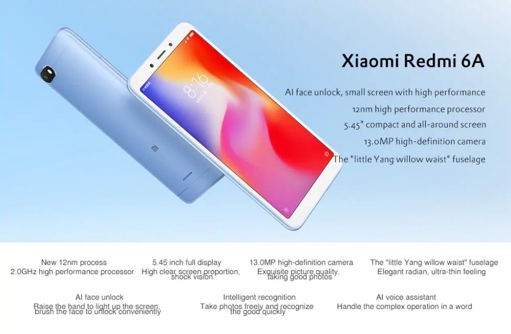 coupon, gearvita, Xiaomi Redmi 6A 4G Smartphone Global Version - GOLD 2+16GB, coupon, GearBest